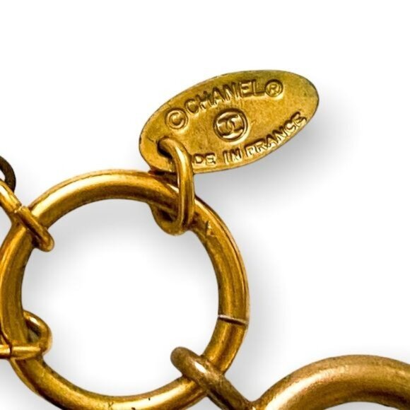 Vintage Chanel 1980s Double-Strand Faux Pearl Necklace 36”–CC Logo Clasp, box - Picture 11 of 15